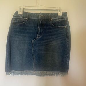 Loft Denim Mini Skirt